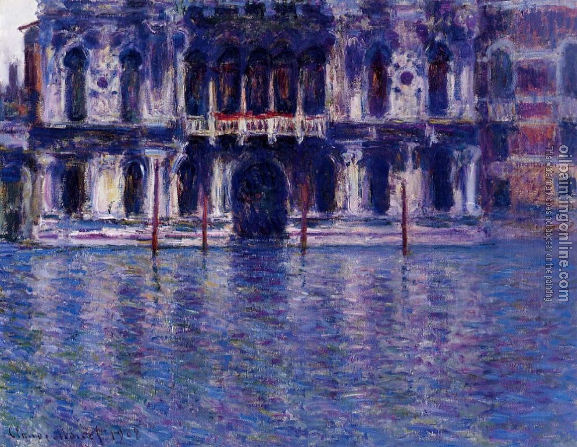 Monet, Claude Oscar - Palazzo Contarini